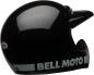 Preview: BELL Moto-3 Classic Helm - Glänzend Schwarz